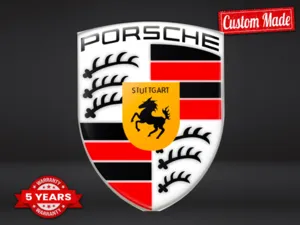 Porsche Autocollants Auto Durables Sport Haut de Gamme